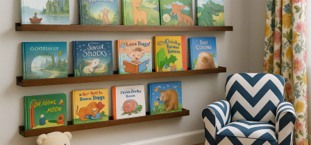 DIY: Wooden book shelf
