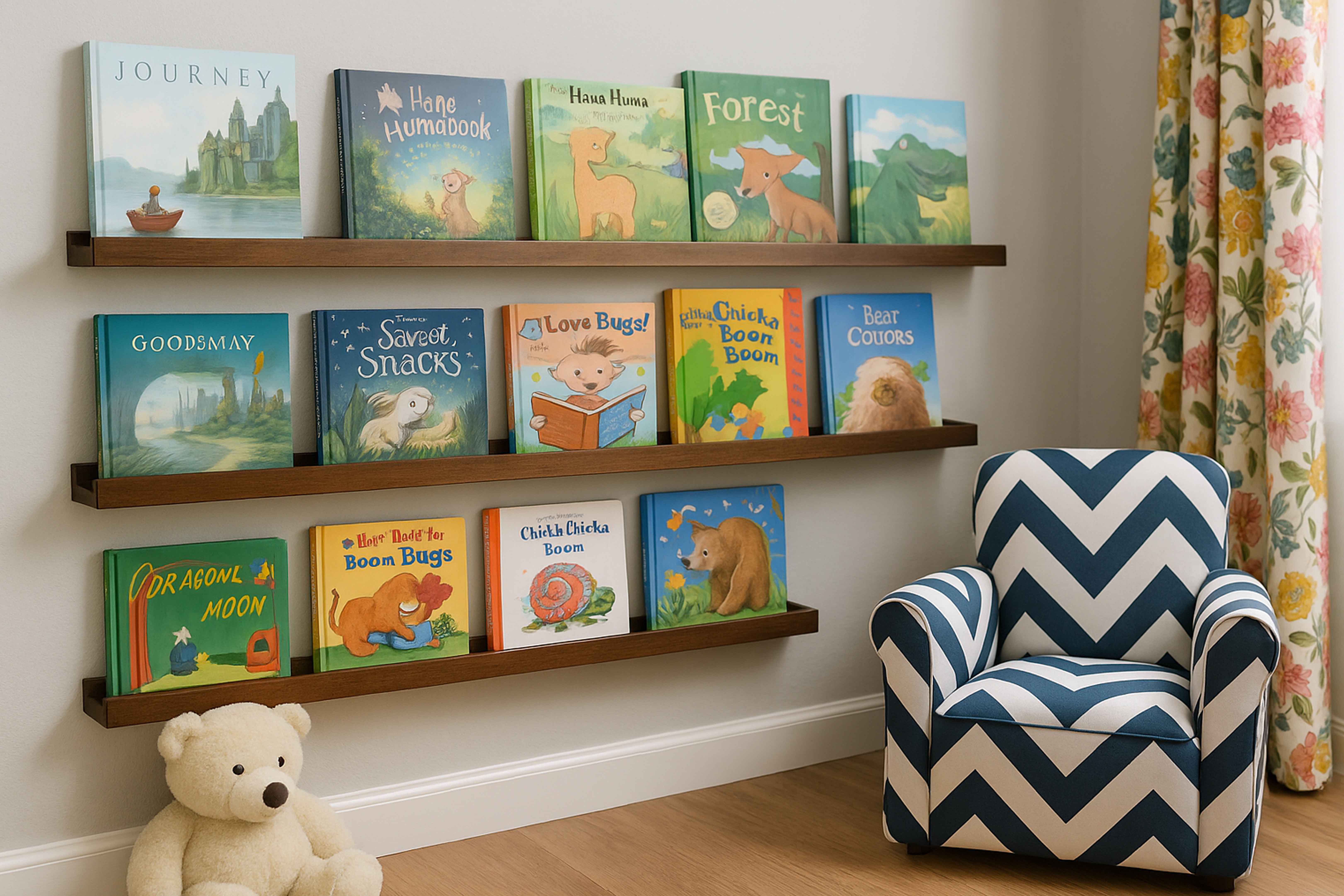 DIY: Wooden book shelf